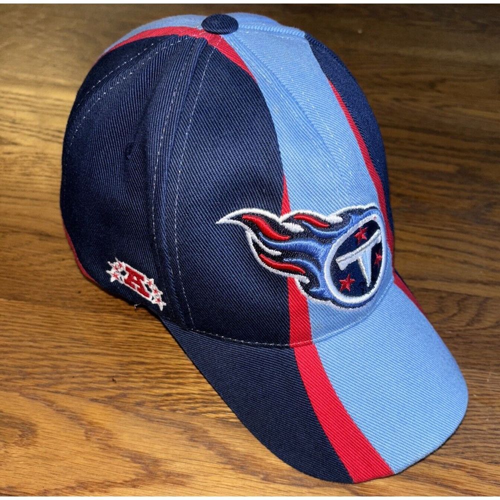 Tennessee Titans‎ AFC NFL Equipment Sideline Reebok Player Cap Hat Strapback Y2K